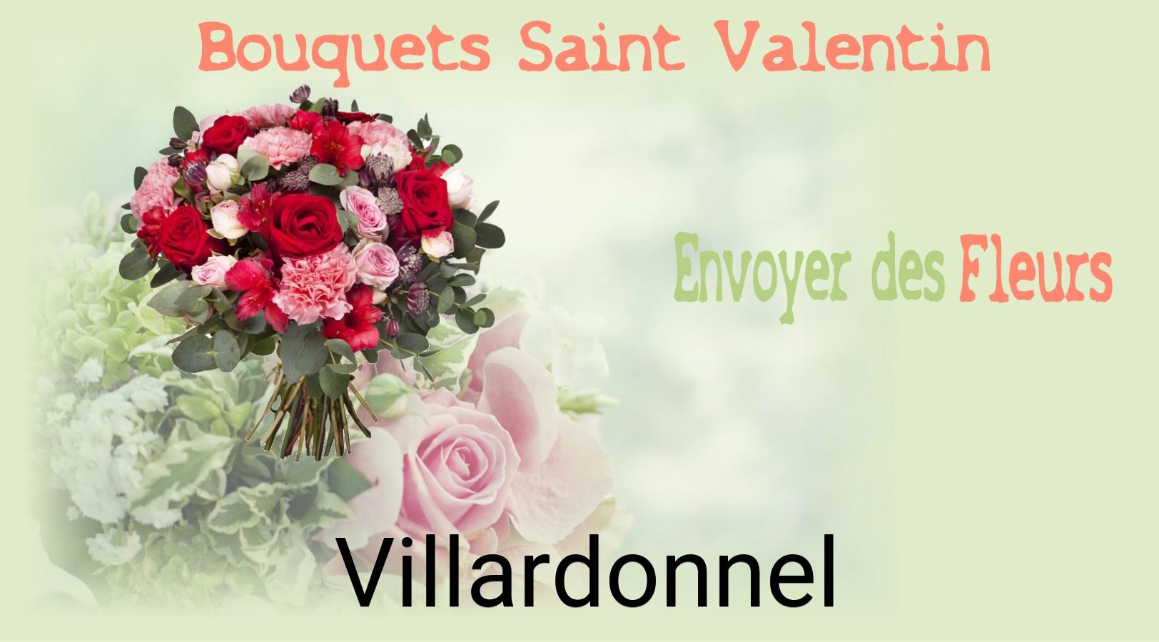 Roses de Saint-Valentin livrées à Villardonnel